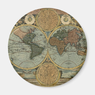 Old World Map Gifts Magnet