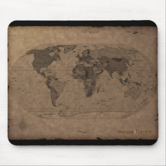 Old World Map Mousepad