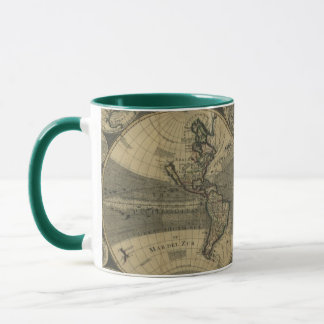 Old World Map Mugs