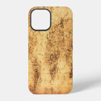 Old World Map: Stained Parchment Vintage