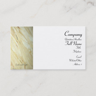 Old World Marble Wrapped Business Cards