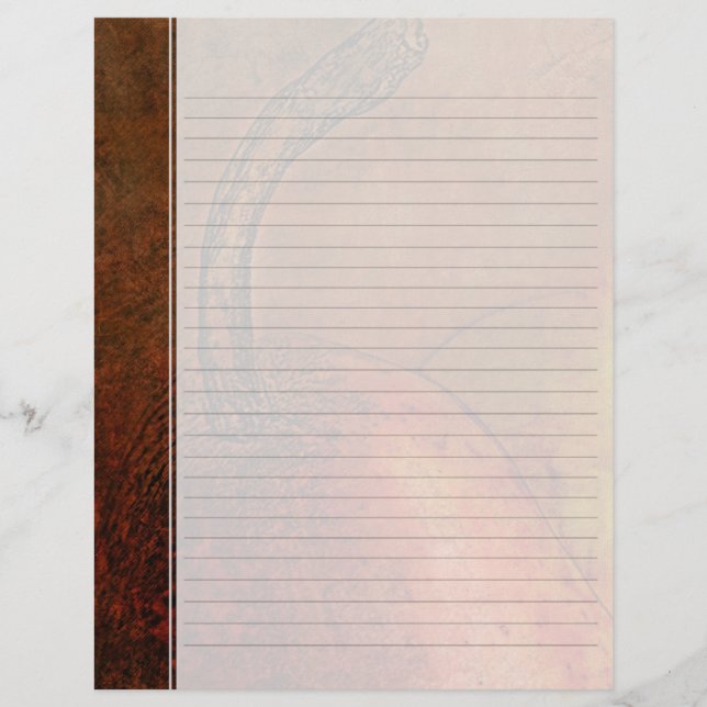 Old World Pears Binder Filler Paper (Front)