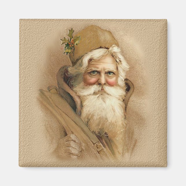 Old World Santa 2 Magnet (Front)