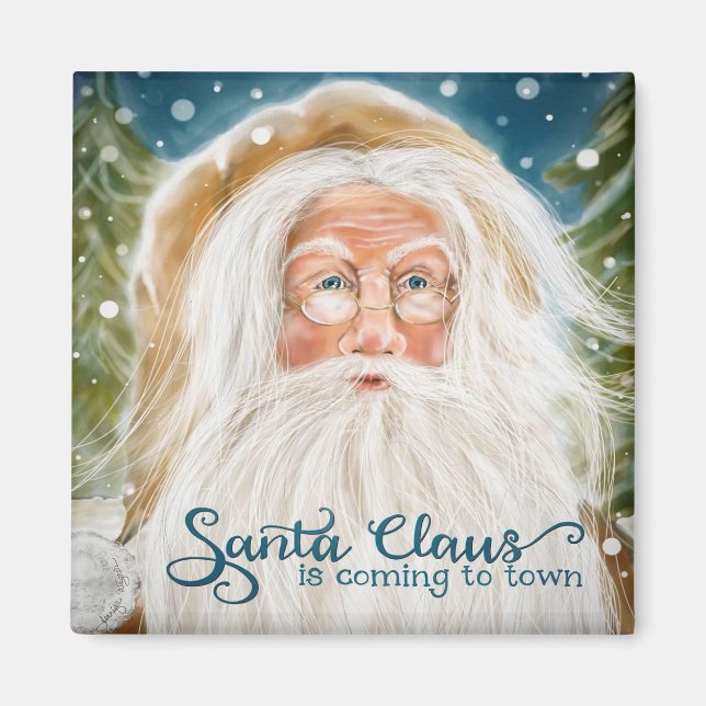 Old World Santa Magnet (Front)