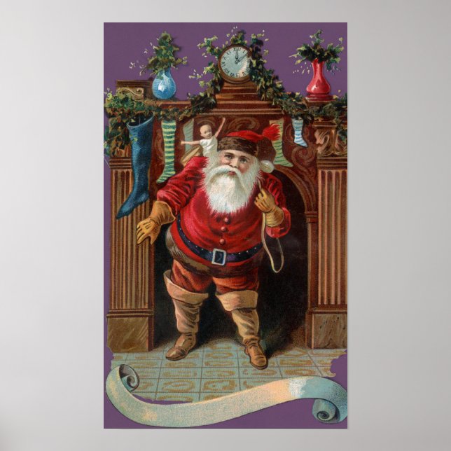 Old World Santa Poster (Front)