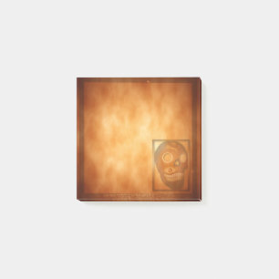 Old World Skull Post-it Notepad