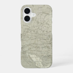 Old World Vintage Cartography Map iPhone 16 Case