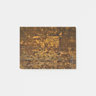 Old Worn Wood Panel Post-it Notes