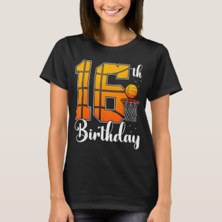Old Years Player 16th Basketball 16 T-Shirt