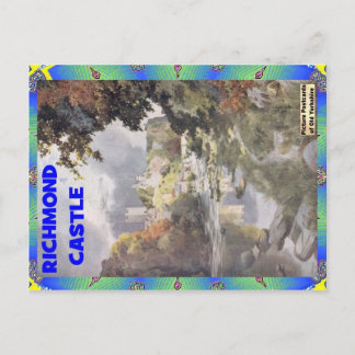 OLD YORKSHIRE - RICHMOND CASTLE POSTCARD