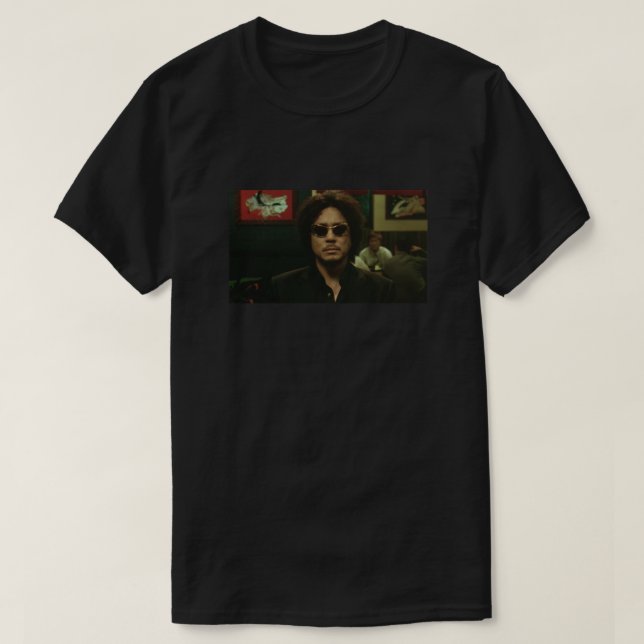 OLDBOY (2003) - Oh Dae-su in the Sushi Restaurant T-Shirt (Design Front)