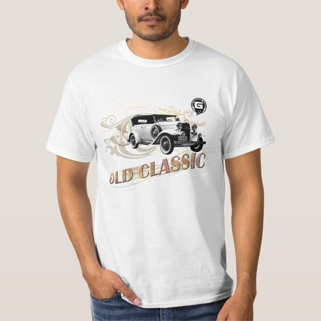 OldClassicCar_Basic T-Shirt (Front)