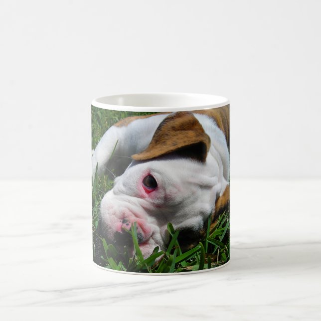 Olde English Bulldog Puppy Coffee Mug (Center)