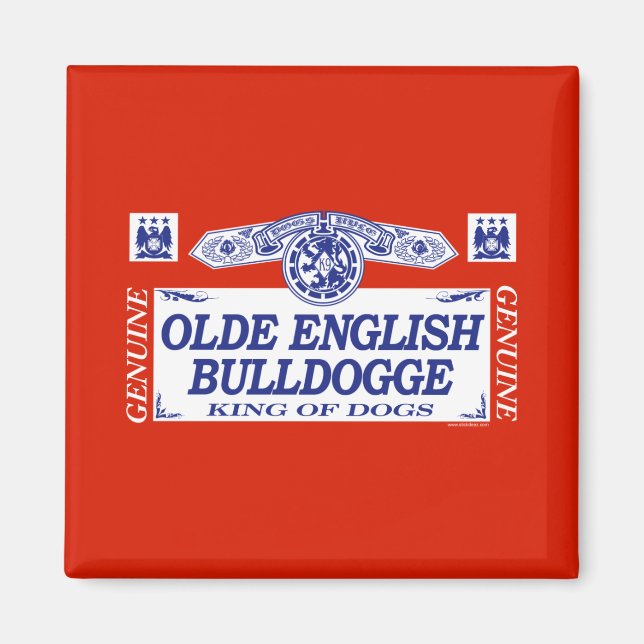 Olde English Bulldogge Magnet (Front)
