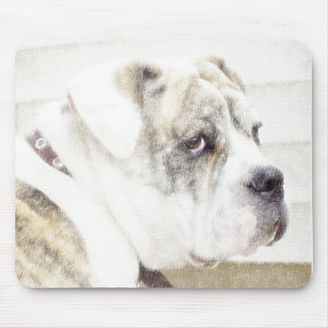 Olde english bulldogge mousepad (Front)