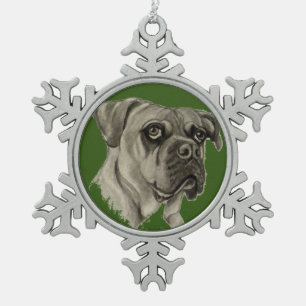 Olde English Bulldogge Ornament by Carol Zeock