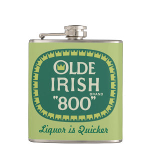 Olde Irish 800 Hip Flask