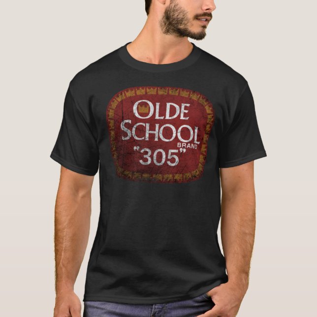 Olde School "305" Miami T-Shirt (Front)
