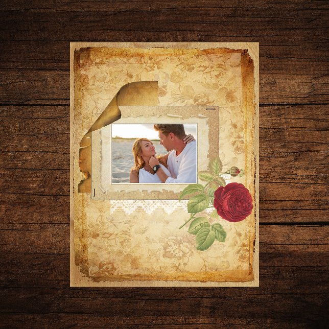 Olde Time Floral Easy Page (Creator Uploaded)