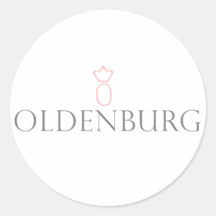 Oldenburg Classic Round Sticker