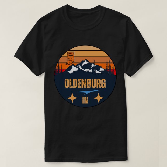 Oldenburg, Indiana T-Shirt (Design Front)