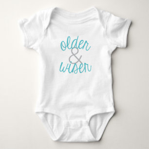 Older and Wiser Boy Twin Big Brother Shirt