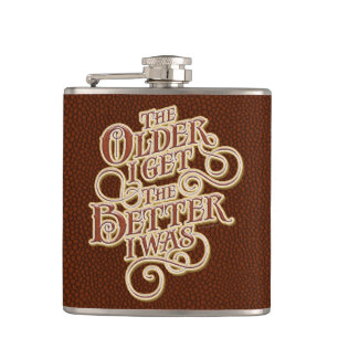 Older Better Hip Flask