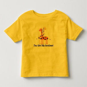 Older Brother / Older Sister Giraffe T Shirt