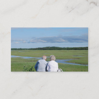 Older Couple Business Card