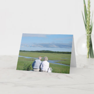Older Couple Greeting Card