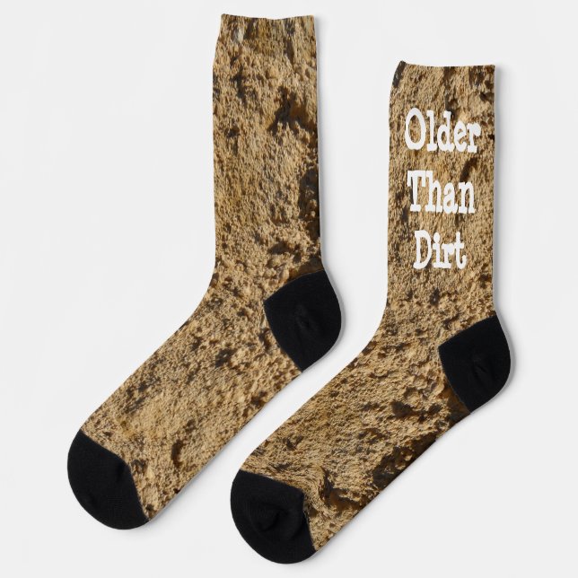 Older Than Dirt  Socks (Left)