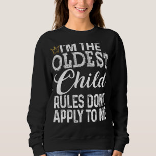Oldest Child Rules Don't Apply to Me Tee with Cr