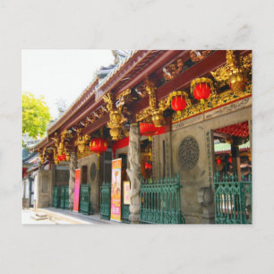 Oldest Chinese temple in Singapore Postcard