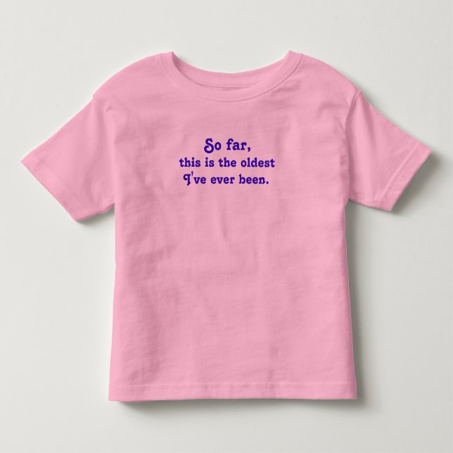 Oldest Kids Funny Shirt (Front)