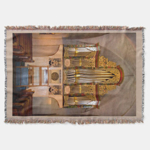 Oldest organ in the world throw blanket
