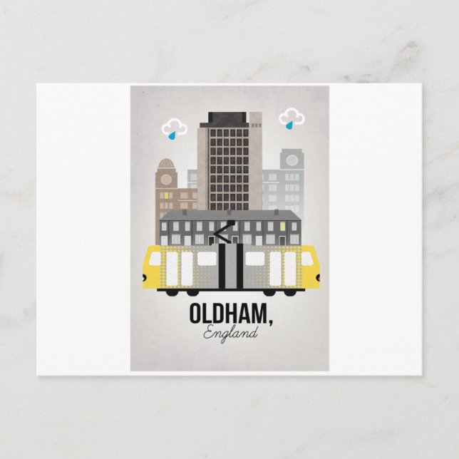 Oldham Postcard (Front)