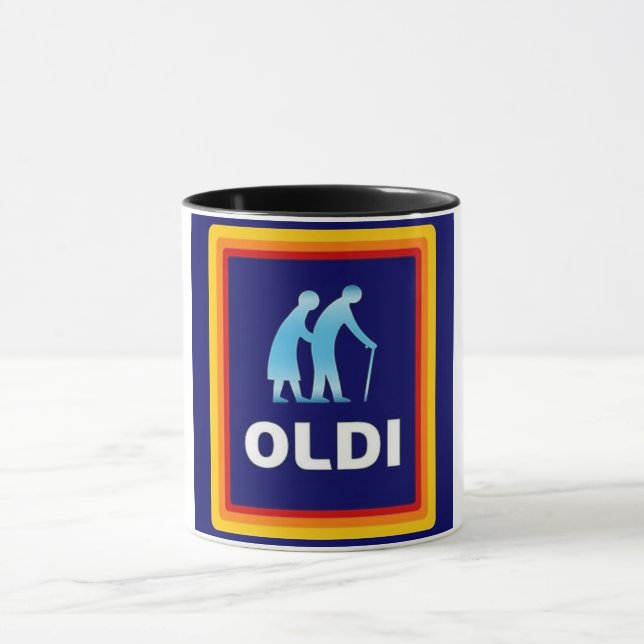  Oldi Birthday Coffee Mug (Center)