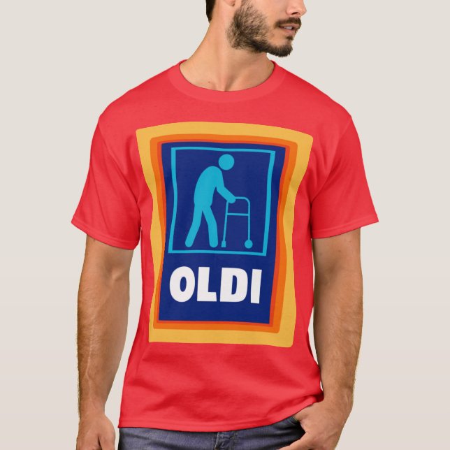 Oldi funny girl T-Shirt (Front)