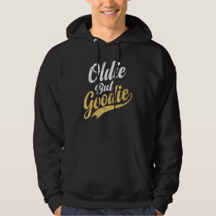 Oldie But Goodie Retro Distressed Hoodie