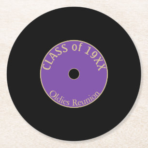 Oldies Fun! Class reunion coasters