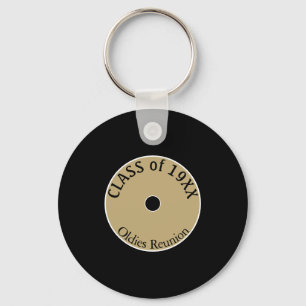 Oldies Fun! Class reunion favour keychains