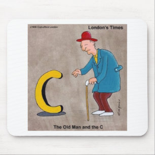 Oldman & The C: Rick London Funny Gifts Mouse Mat