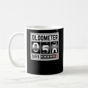 OLDOMETER 50 Years Old Made In 1971 50th Birthday Coffee Mug