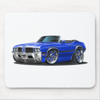 Olds Cutlass Blue Car Mouse Mat
