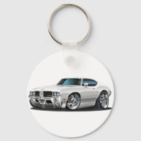 Olds Cutlass White Car
