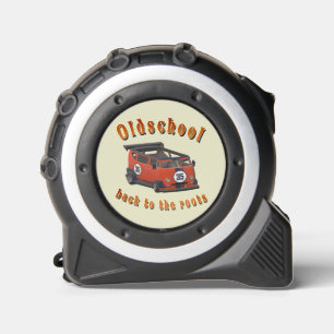 Oldschool Car Tape Measure Retro Design 1