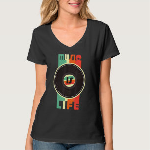 Oldschool Music Ghetto Blaster Vintage Style T-Shirt