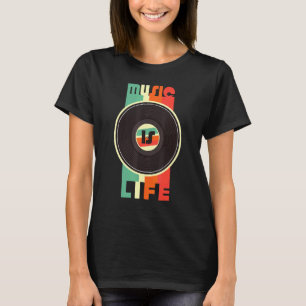 Oldschool Music Ghetto Blaster Vintage Style T-Shirt