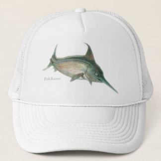Oldschool style saltwater design trucker hat