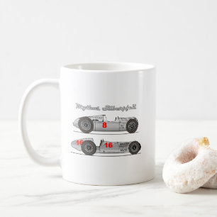 Oldtimer Germany 1939 Auto-Union Sielberpfeil Coffee Mug